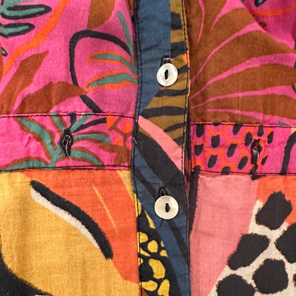 Farm Rio Button-Front Maxi Dress - Picture 5 of 12